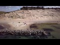 4K Beach drone footage of Rågeleje in Denmark