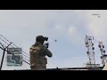 GTA Online   Railgun long distance sniping of enemy Lazer