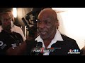 Tyson Fury CRASHES Mike Tyson interview! Calls him KING over TERENCE CRAWFORD!