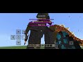 MONSTERVERSE New Evolved Godzilla MOD UPDATE in Minecraft PE