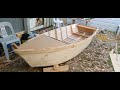 Amatuer boat build. Small craft, amatuer builder, recycled materials, 90% hand tools..#boat #diy