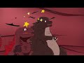 Digestive Battle of SHIN GODZILLA vs GODZILLA & KONG: Rescue Durian - FUNNY CARTOON