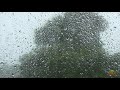 Relaxing Heavy Rain Sounds For Sleeping, Rain Hitting A Window, Sleep In Under 1 Minute, White Noise