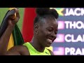 Gabby Thomas IS AN ABSOLUTE SAVAGE! || 200 Meter Breakdown