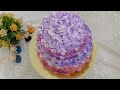 2 Tier Pineapple Cake | Two Tier Birthday Cake | 2 Layer Cake | Easy 2 Tier Cake Decoration