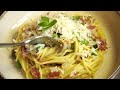 Simple spaghetti! Try it if you like CARBONARA!