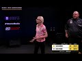 NINE-DARTER - First woman to hit perfect leg on TV