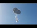 SpaceX F9R Auto-termination explosion during test flight