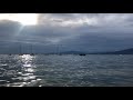 Dusk cruising on False Creek, Vancouver