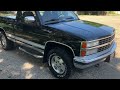 1992 Chevrolet regular cab Z71 restored GMT400 OBS crate engine aza steering wheel