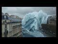 Tsunami in  Paris  Simulation  -   Tsunami à Paris simulation