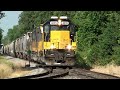 Railfanning Norfolk Southern in Illinois and Indiana! NS 4001 Leads a Road-Railer Train, and More!