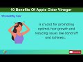 Apple Cider Vinegar At NIGHT Benefits (Use This Every Night)