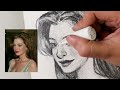 Real time portrait sketch | free form, no loomis method