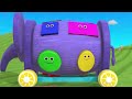 Learn Colors Numbers for Kids with Little Babies Fun Play | Soccer Balls Caterpillar Train 3D Edu