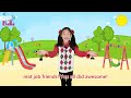 Ring Around The Rosie with Lyrics and Actions | Kids nursery rhyme |Kids Dance Song