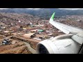 [4K] Sky Airline A320Neo Landing at Cusco Airport