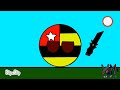 🎵Slow down🎵 Countryball flipaclip animation part 45 (Togo Vs @Shresth- )