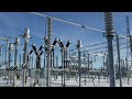 Closing of a 240KV sf6 V shaped Breaker !!