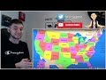 British Guy Reacts to Top 10 MOST BEAUTIFUL STATES in America *WOW*