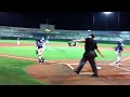 12 year old Catcher celebrates a strikeout and a win... is ejected!