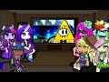 Mlp react to Discord vs Bill cipher