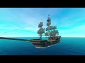 Survival Galleon from Sea of Thieves | Raft Build Tutorial
