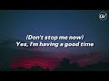 Queen - Don't Stop Me Now [Lyrics]