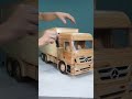 Wood Truck - Mercedes Benz Truck #woodworking #woodcar #truck