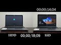 SSD vs HDD SPEED TEST!!