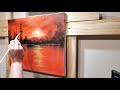 Beginner Sunset Painting in Oil | Landscape Tutorial