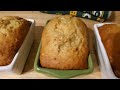 Banana Bread and Dinner - Pork chops