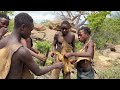 See How Hadzabe Successful Hunt and Cook Their Prey | Tradition