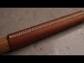 Learn To Cross Stitch Leather - Tutorial - The World's Most Famous Stitch  // Will Hodges