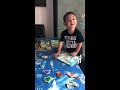 Toddler Proud of His Puzzle Skills