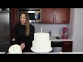 How To Make A Wedding Cake At Home | CHELSWEETS