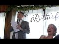 Best Wedding Toast Ever!! Bride's Brother Delivers Speech that Will Make You Laugh and Cry!