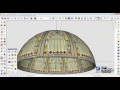 Painted Panel DOME  | SketchUp