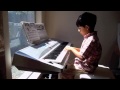 Paarth playing piano