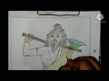 Lord Parshuram || How to draw Lord Parshuram with pencil colours || #PushpArt || Basic Tutorial