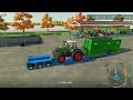 Spreading SLURRY and Harvesting SUNFLOWERS | 2000 Cows Farm Ep.4 | Farming Simulator 22