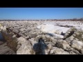 Maumee River Ice Flow 2015