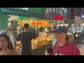 [4K] A Taste of Korea🇰🇷: Myeongdong Night Market I Seoul-Korea 4K