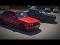 E30 V8 and E30 328i POV/Outside footage SUMMERDRIVE