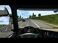 Euro Truck Simulator 2 - Logitech G29 Steering Wheel Gameplay (No Commentary)