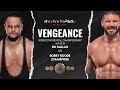 VENGEANCE: ILW PPV/PLE MATCH CARD