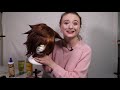 Cosplay Wig Styling Basics! [ How to Brush, Trim & Style a Wig ] | AnyaPanda