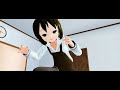 MMD Giantess: Alexis's Playful Stomps (Cuteness In Progress Nº1)