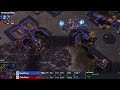 Dark gets CANNON RUSHED in StarCraft 2!