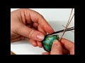 How to Wrap Cabochon in Square Wire